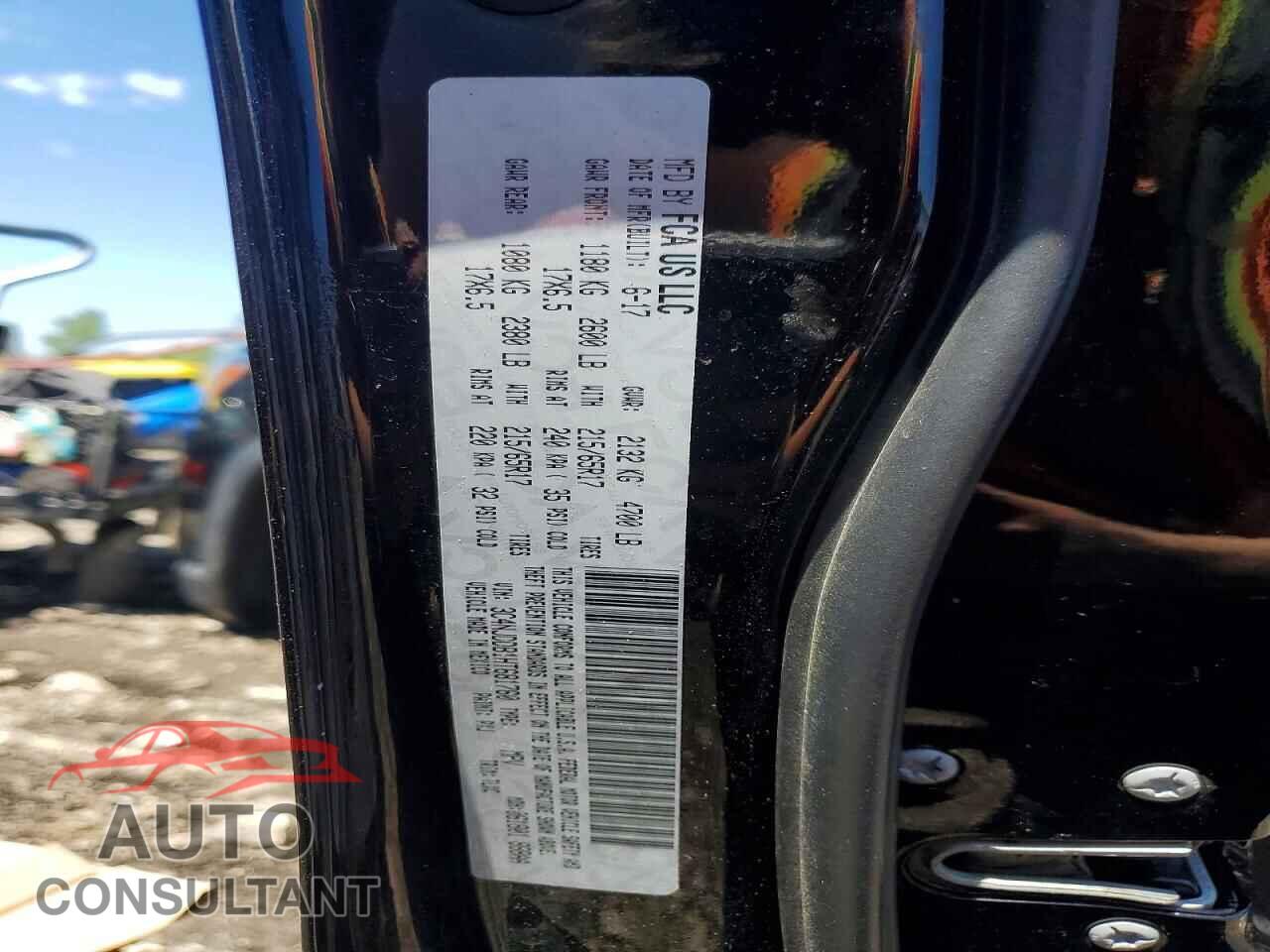 JEEP COMPASS 2017 - 3C4NJDDB1HT681760