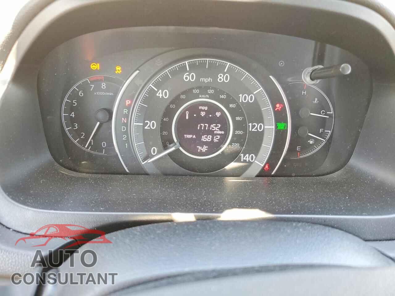 HONDA CRV 2012 - 5J6RM4H77CL044143