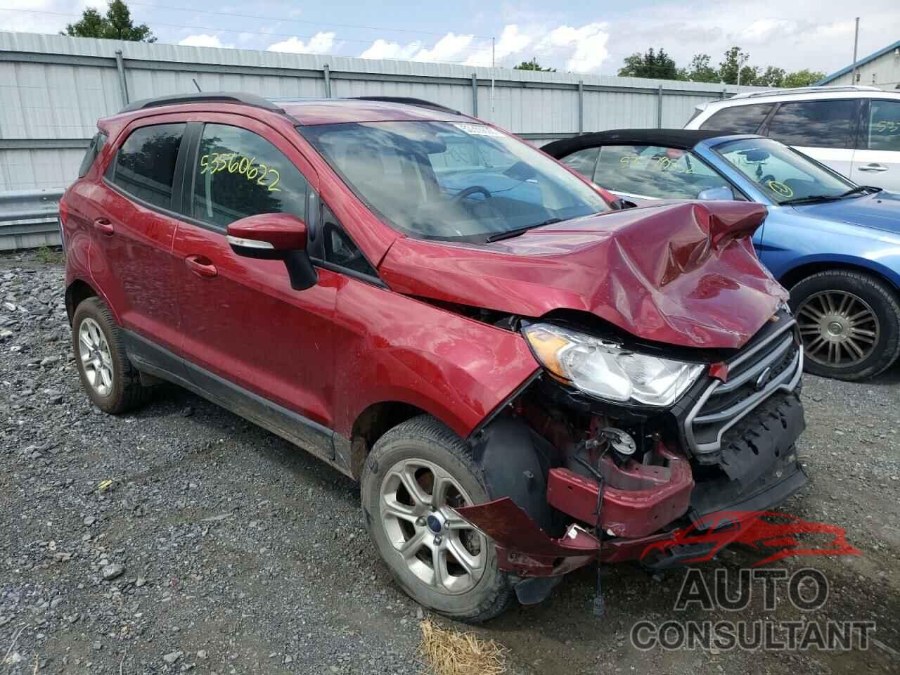 FORD ECOSPORT 2018 - MAJ6P1UL3JC239242