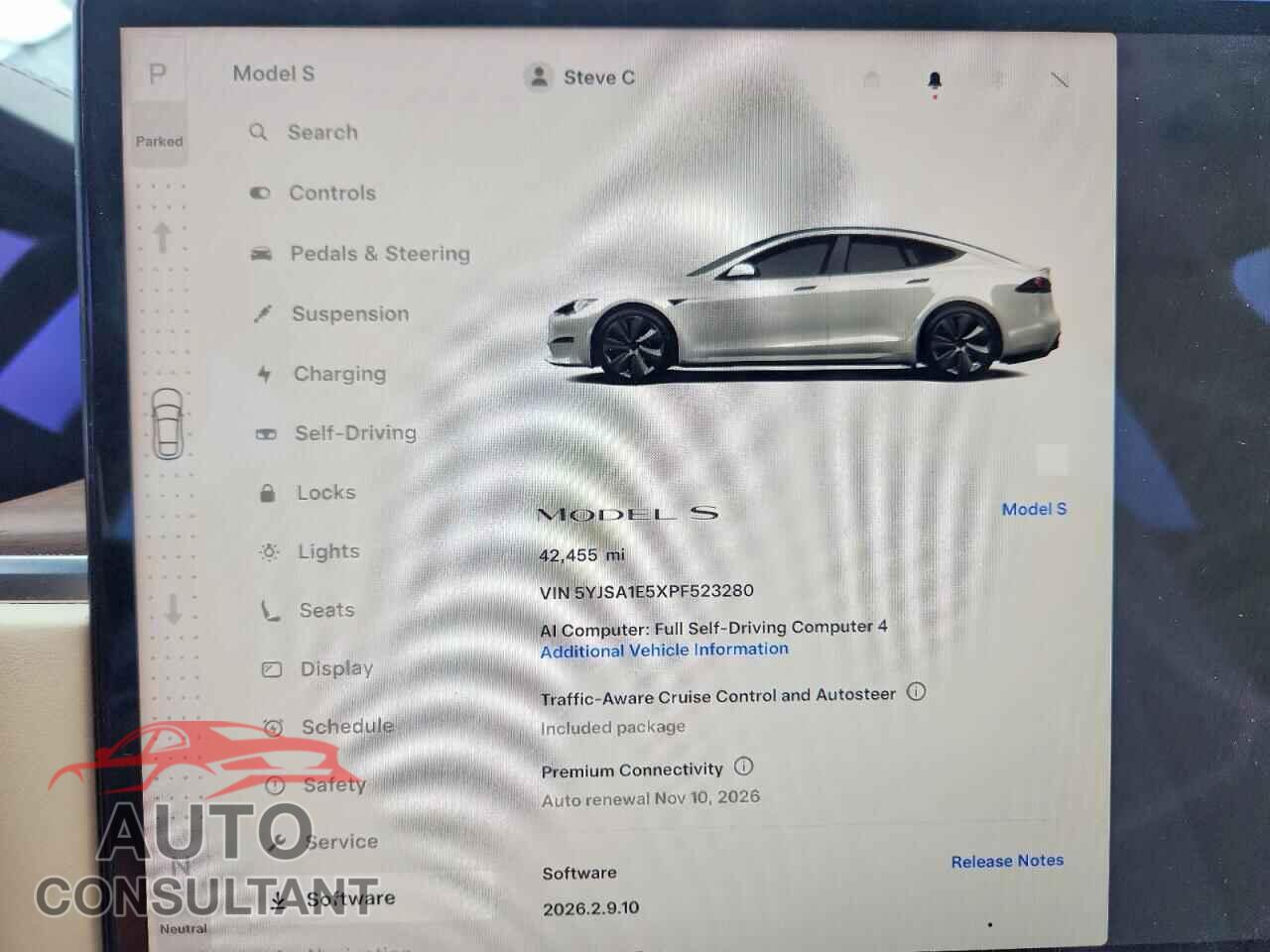 TESLA MODEL S 2023 - 5YJSA1E5XPF523280
