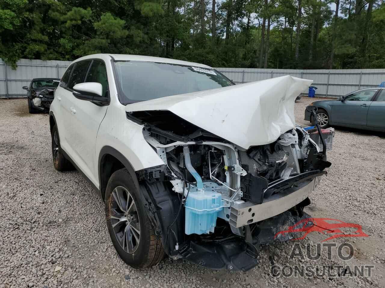 TOYOTA HIGHLANDER 2019 - 5TDZARFH9KS059151