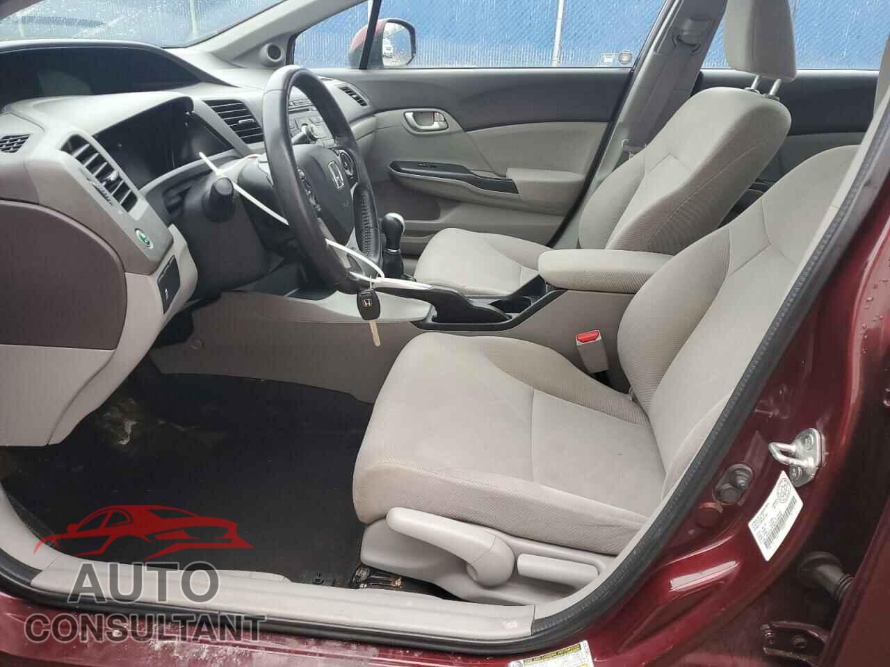 HONDA CIVIC 2012 - 2HGFB2E56CH048687