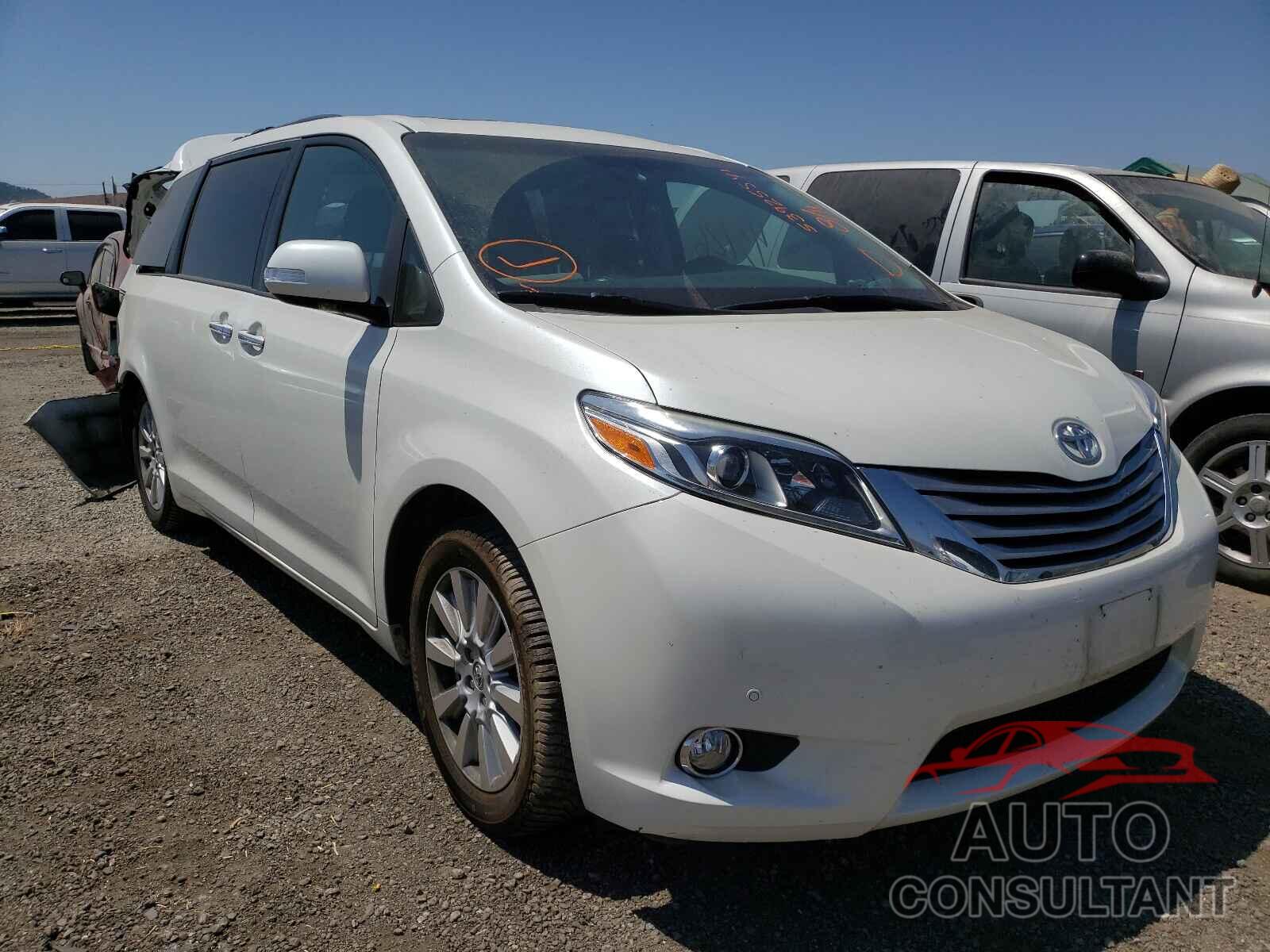 TOYOTA SIENNA 2017 - 5TDYZ3DC9HS873074