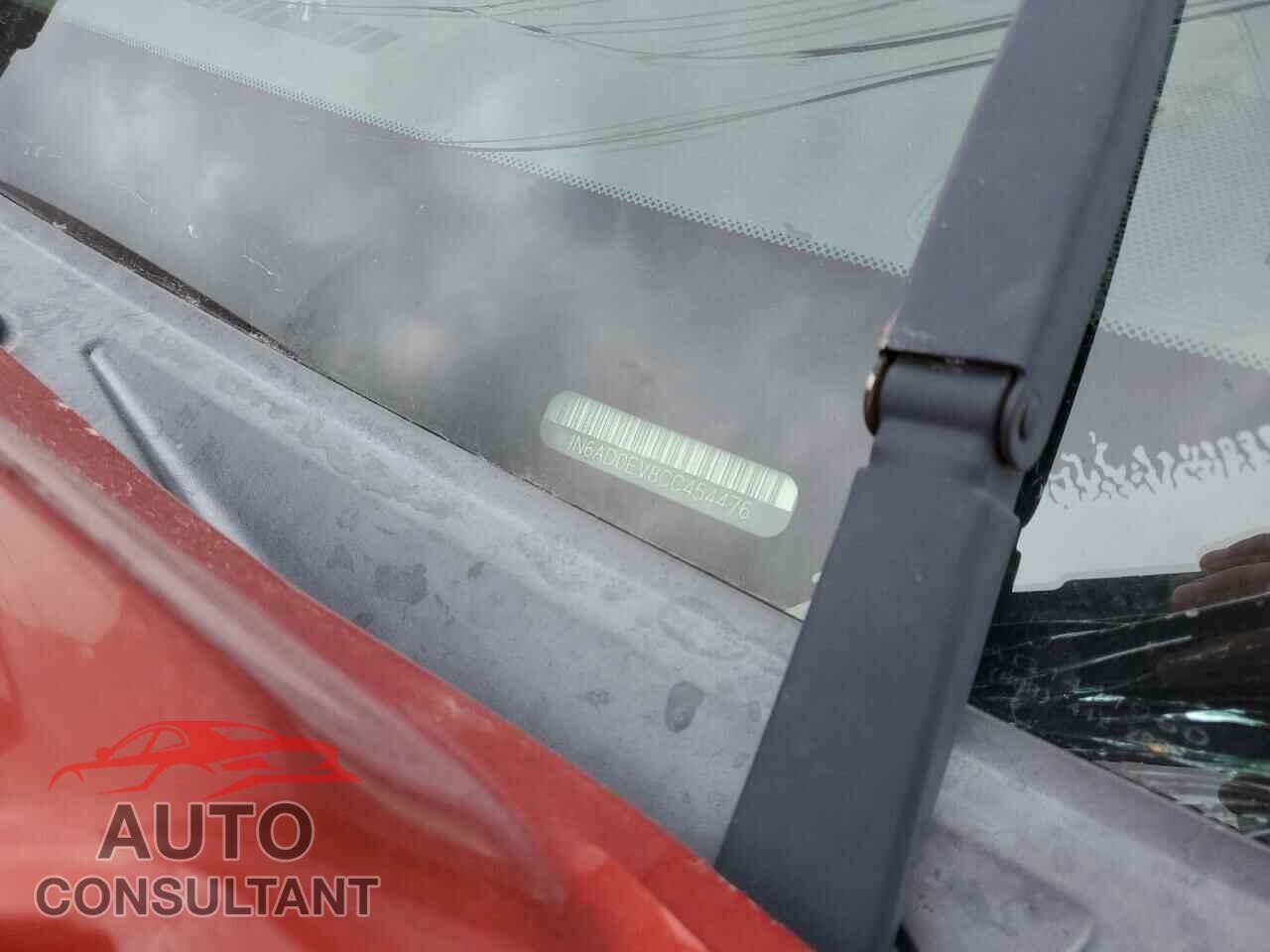 NISSAN FRONTIER 2012 - 1N6AD0EV8CC454476