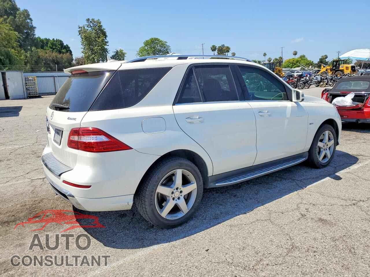 MERCEDES-BENZ M-CLASS 2012 - 4JGDA7DB6CA090753