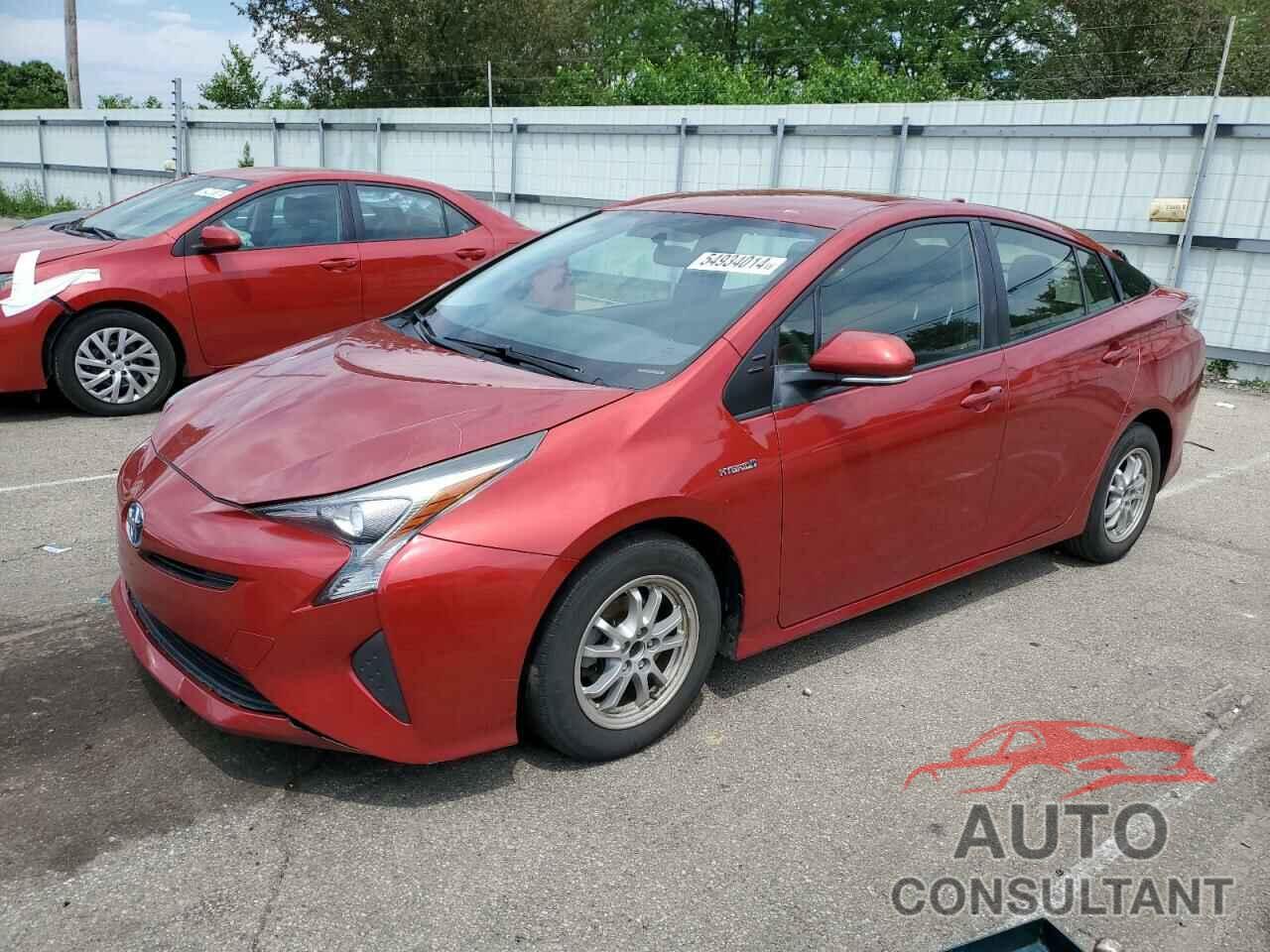 TOYOTA PRIUS 2016 - JTDKBRFU7G3508167