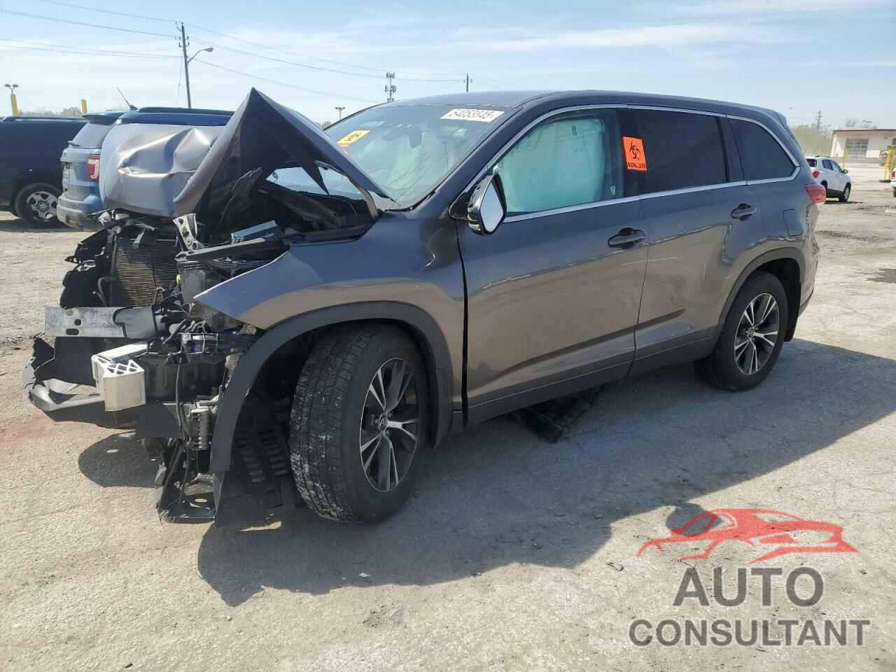 TOYOTA HIGHLANDER 2018 - 5TDBZRFH1JS913560