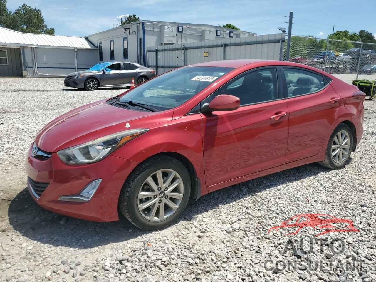 HYUNDAI ELANTRA 2016 - KMHDH4AE1GU543643