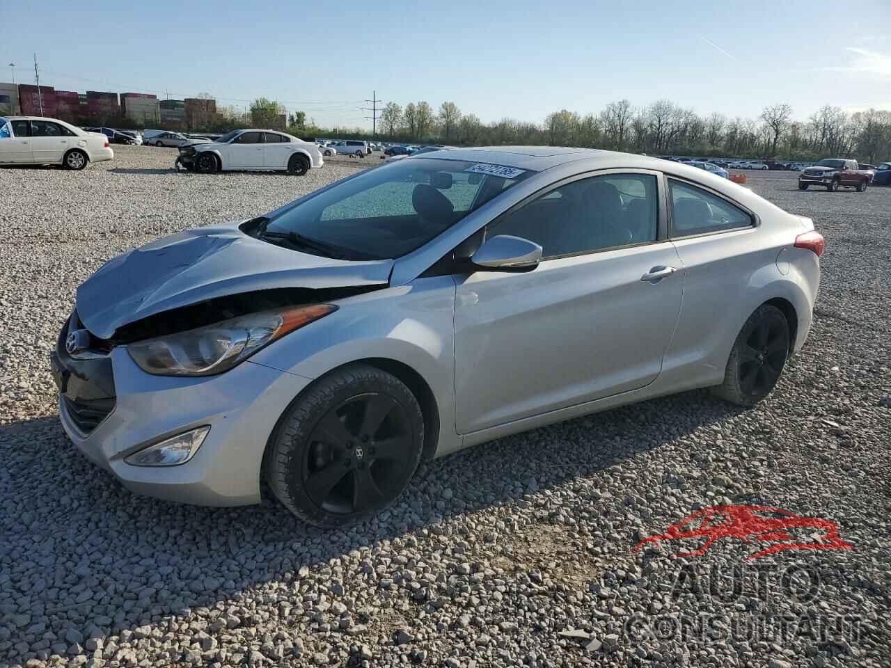 HYUNDAI ELANTRA 2013 - KMHDH6AE0DU001134