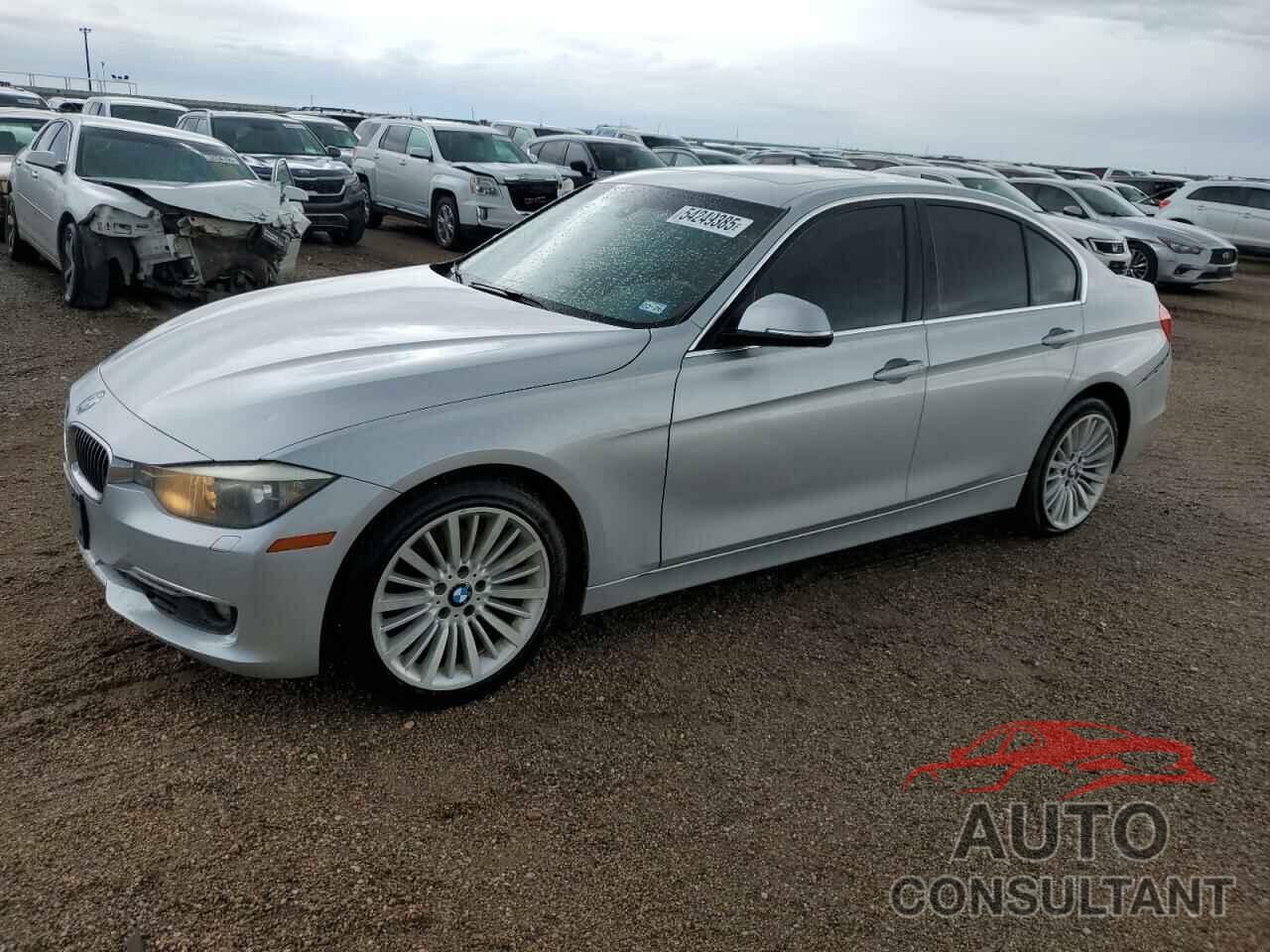 BMW 3 SERIES 2013 - WBA3B3C50DJ898743