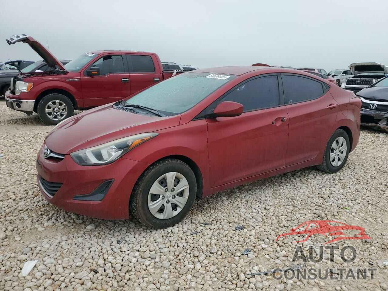 HYUNDAI ELANTRA 2016 - 5NPDH4AE1GH771544