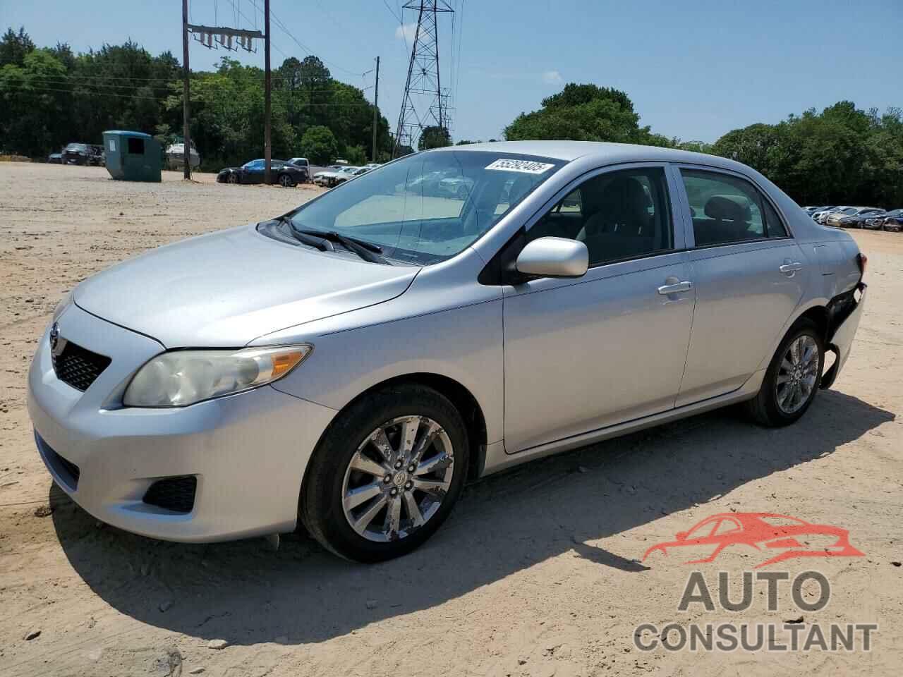 TOYOTA COROLLA 2009 - 2T1BU40E69C067205