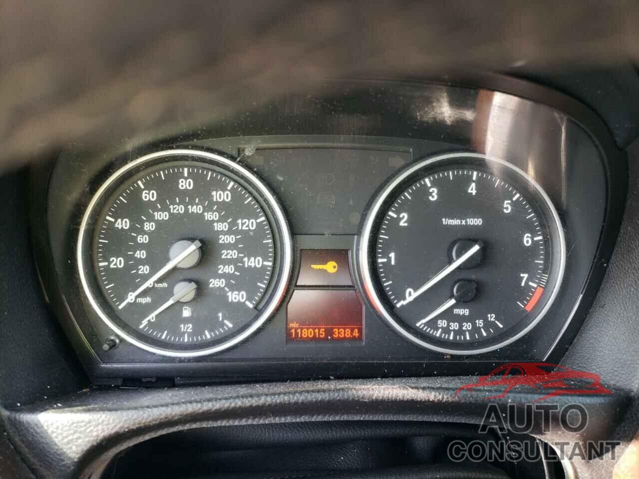 BMW 3 SERIES 2011 - WBAPH5G55BNM80836