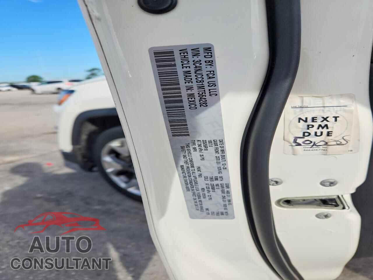 JEEP COMPASS 2021 - 3C4NJCCB1MT564282