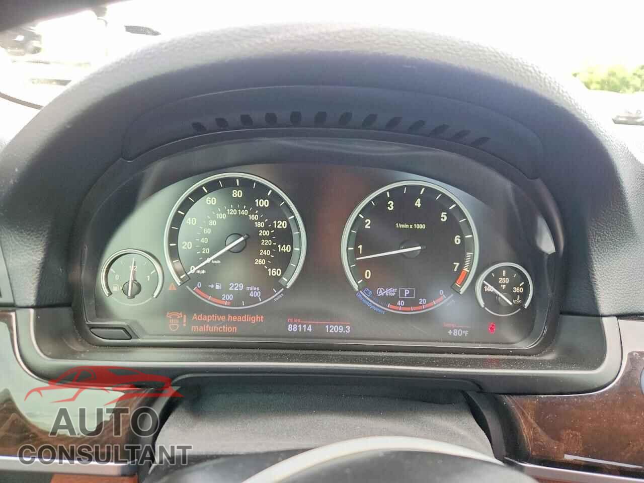 BMW 5 SERIES 2013 - WBAFU7C54DDU70123