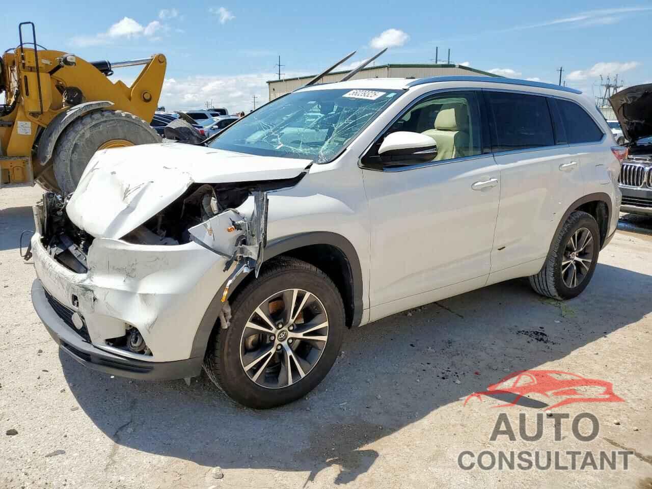 TOYOTA HIGHLANDER 2016 - 5TDKKRFH2GS135976