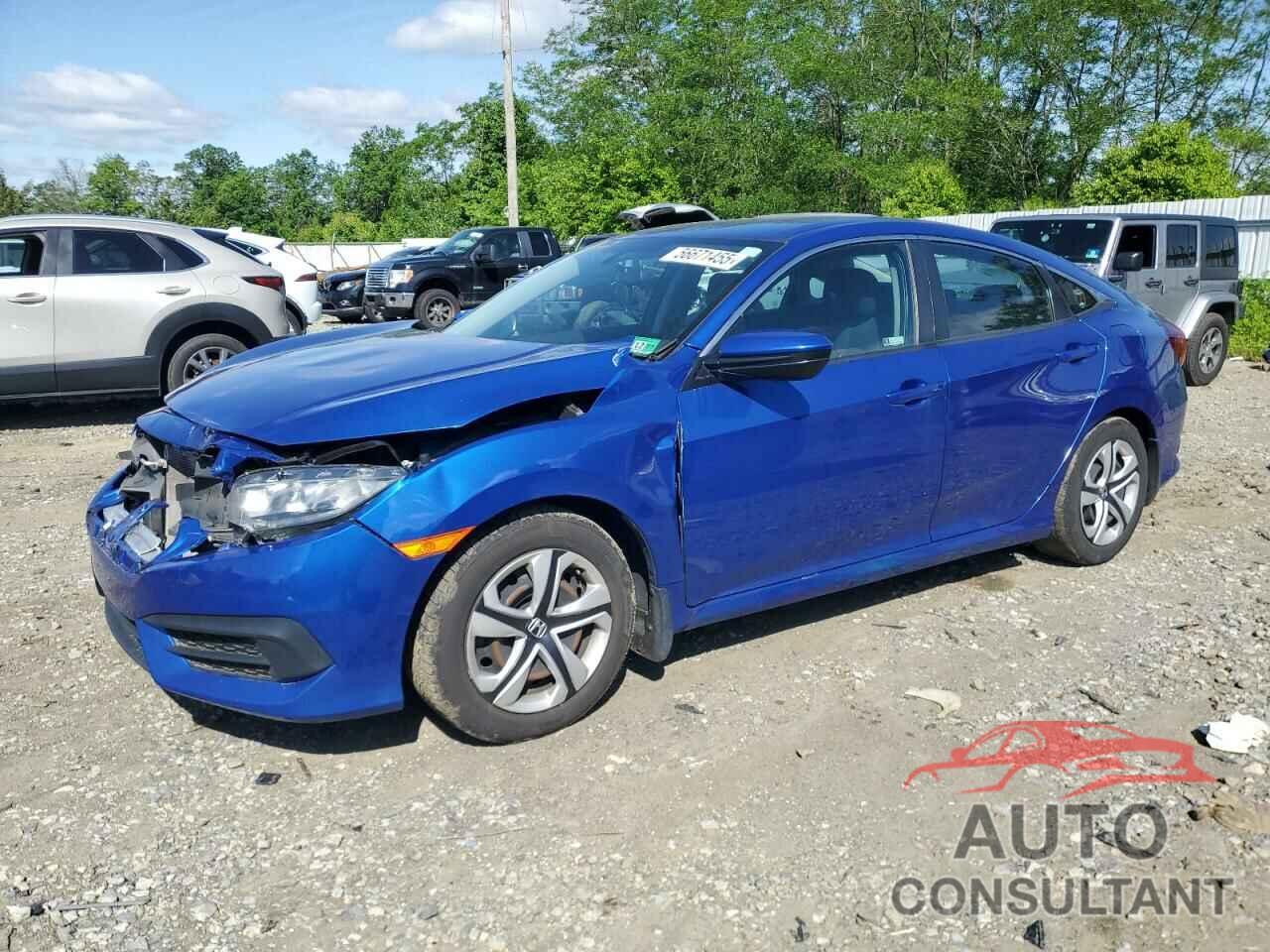 HONDA CIVIC 2018 - 2HGFC2F55JH604626