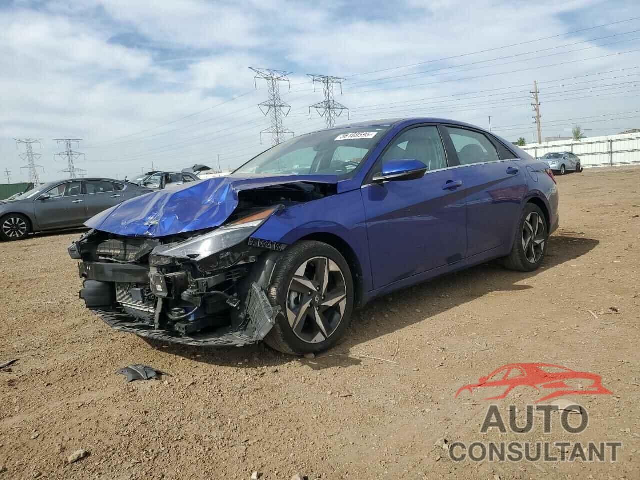 HYUNDAI ELANTRA 2023 - KMHLP4AG7PU402317