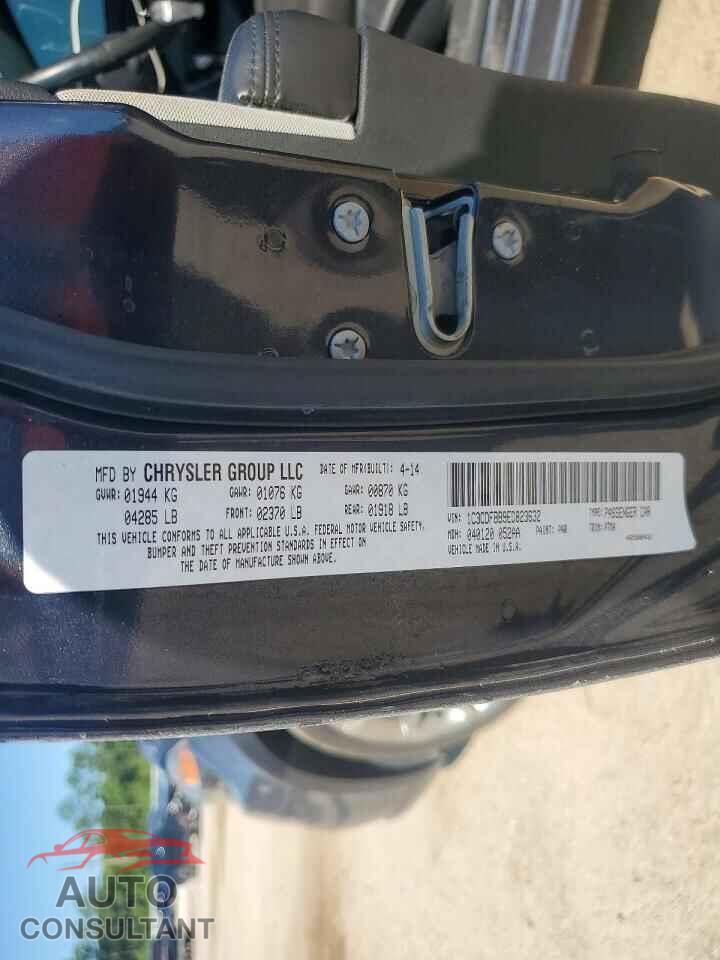 DODGE DART 2014 - 1C3CDFBB9ED823632