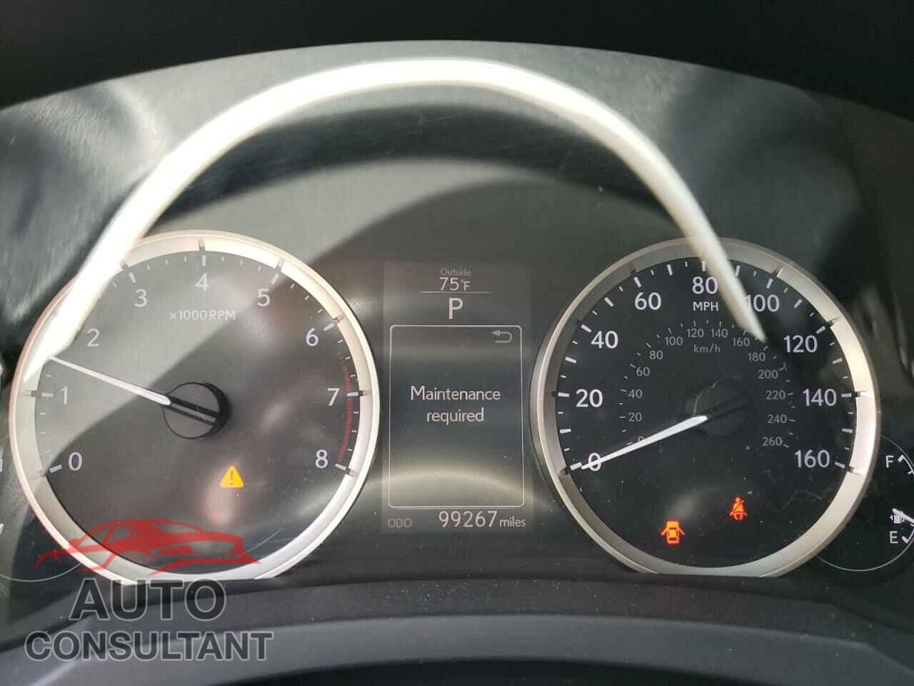 LEXUS IS 2015 - JTHBF1D29F5074746