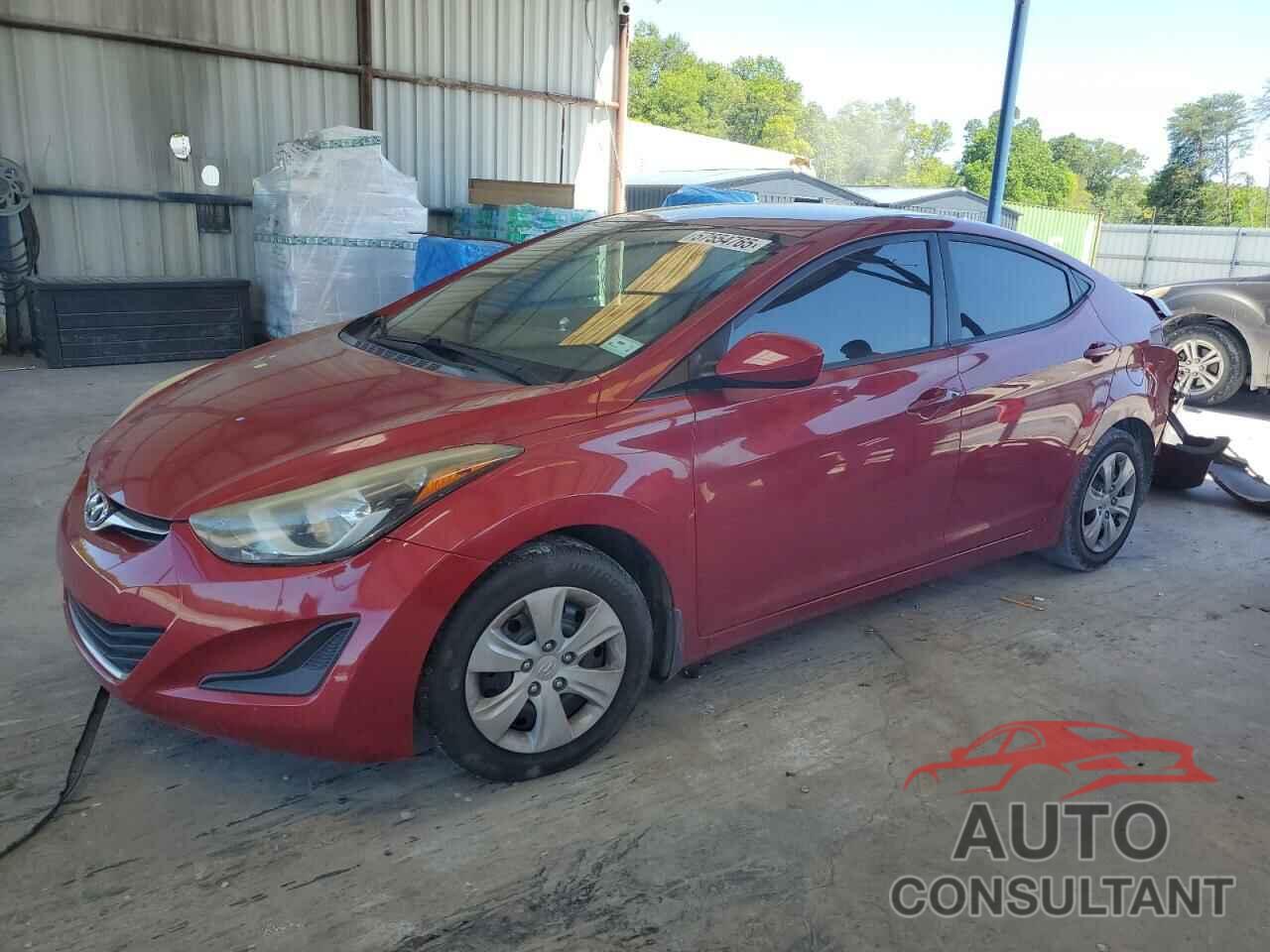 HYUNDAI ELANTRA 2016 - KMHDH4AEXGU650447