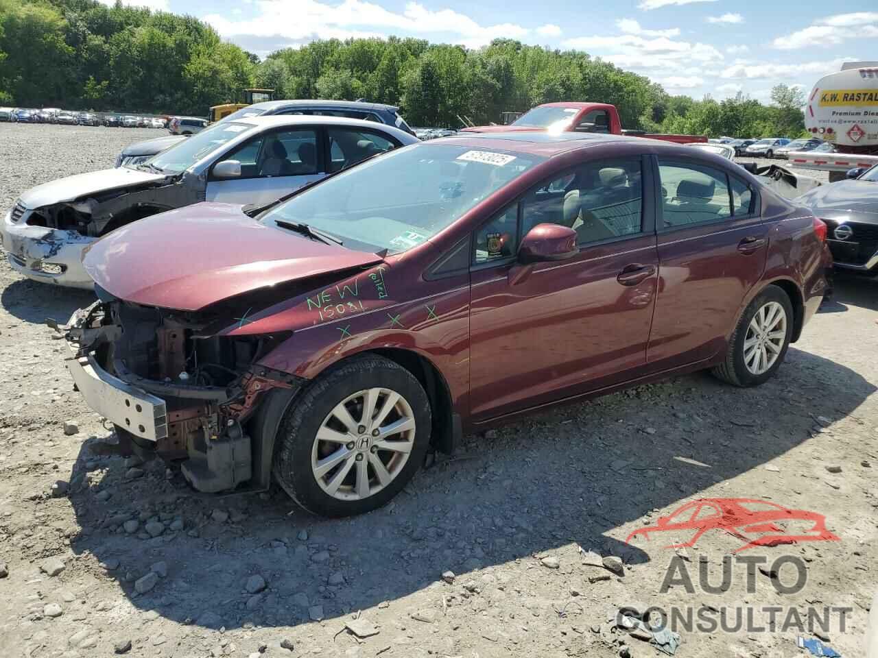 HONDA CIVIC 2012 - 2HGFB2F93CH536741