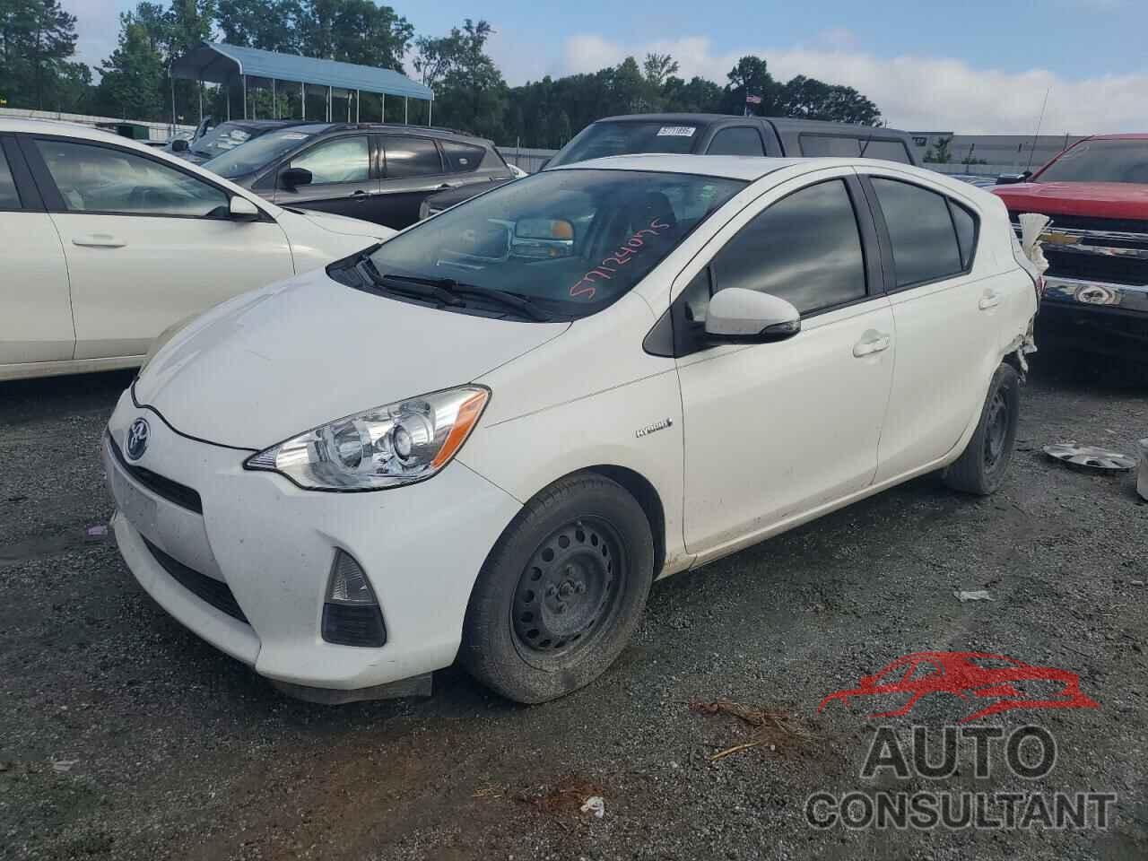 TOYOTA PRIUS 2012 - JTDKDTB39C1527619