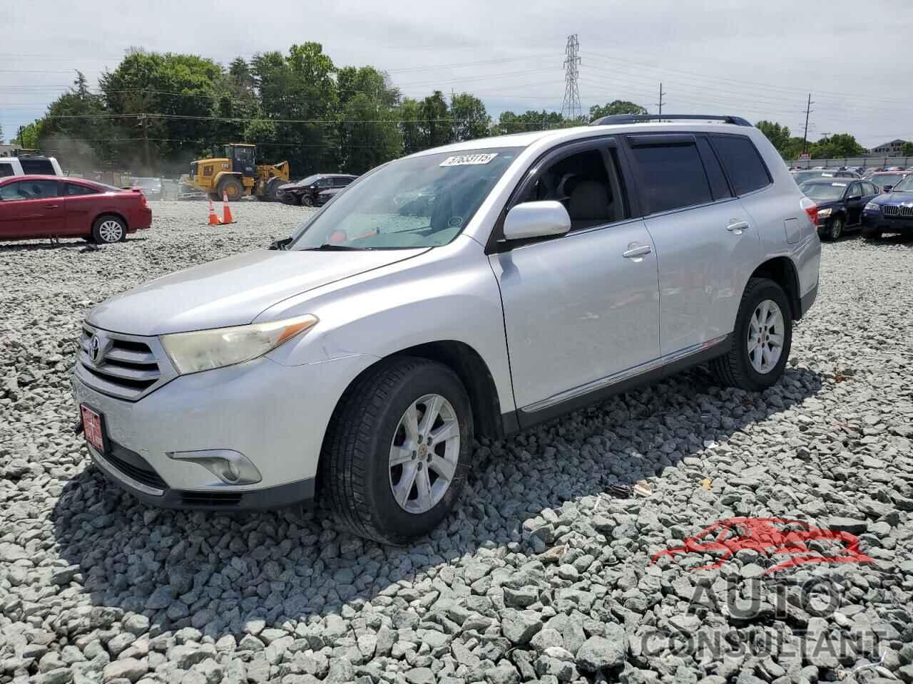 TOYOTA HIGHLANDER 2013 - 5TDZK3EH5DS102253