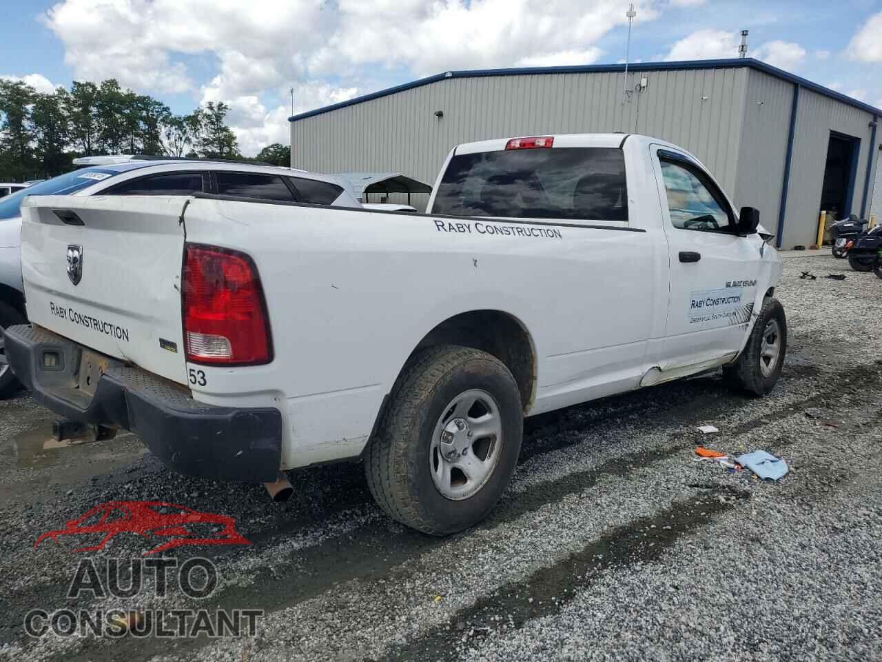 DODGE RAM 1500 2012 - 3C6JD6DP4CG276742