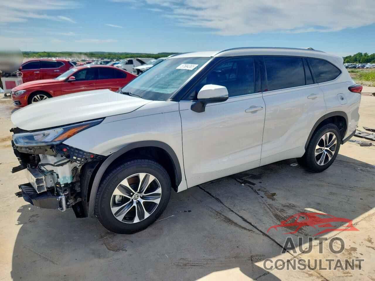 TOYOTA HIGHLANDER 2020 - 5TDGZRAH5LS504414