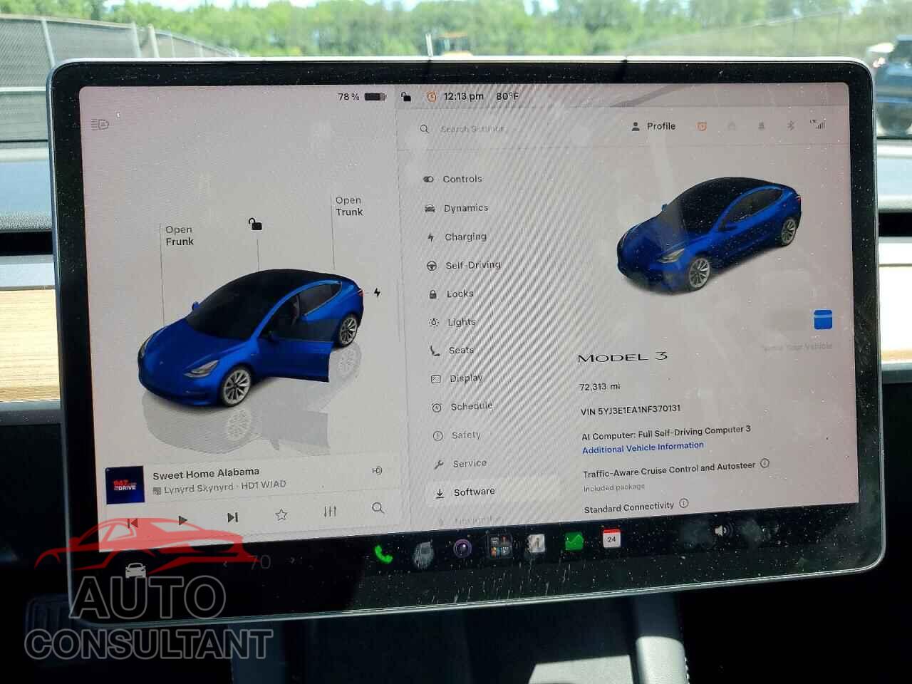 TESLA MODEL 3 2022 - 5YJ3E1EA1NF370131
