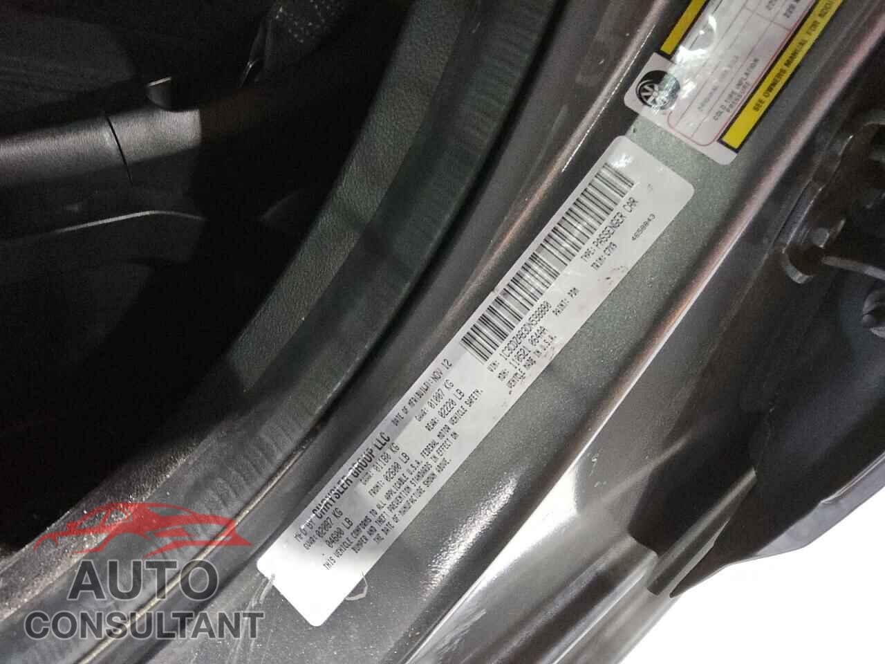 DODGE AVENGER 2013 - 1C3CDZAB3DN598880