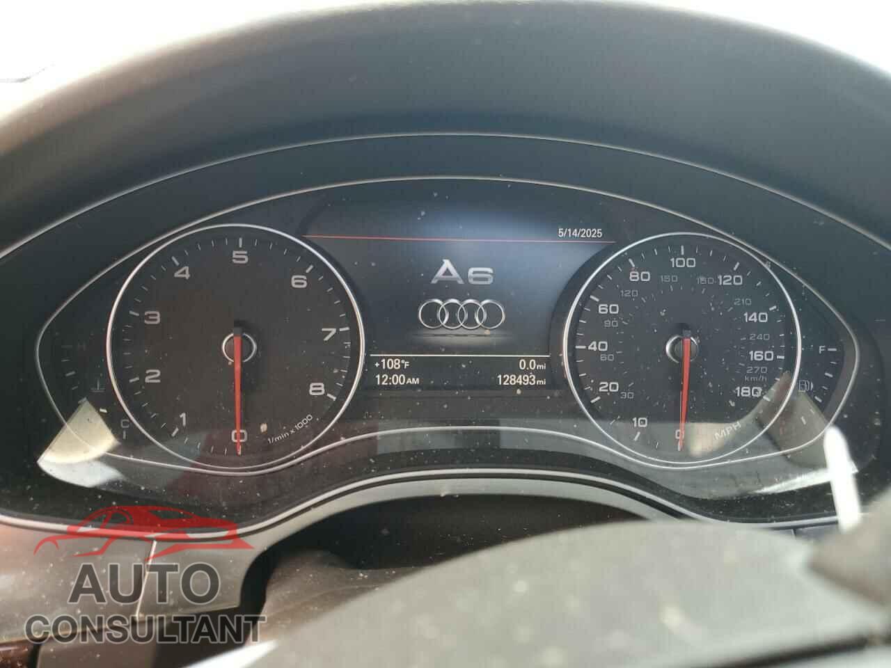 AUDI A6 2013 - WAUGFAFC3DN137055