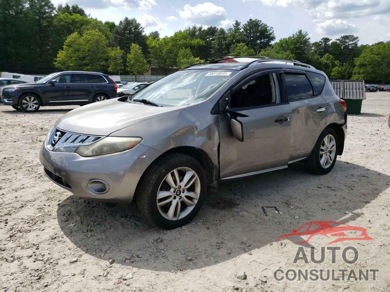 NISSAN MURANO 2009 - JN8AZ18W19W160329