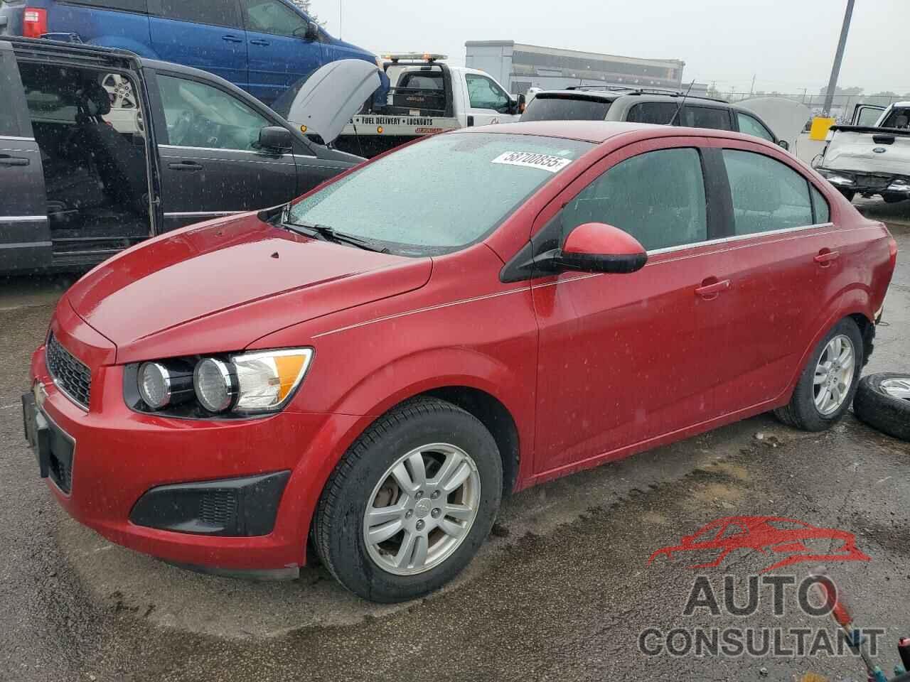 CHEVROLET SONIC 2012 - 1G1JC5SB1C4222513