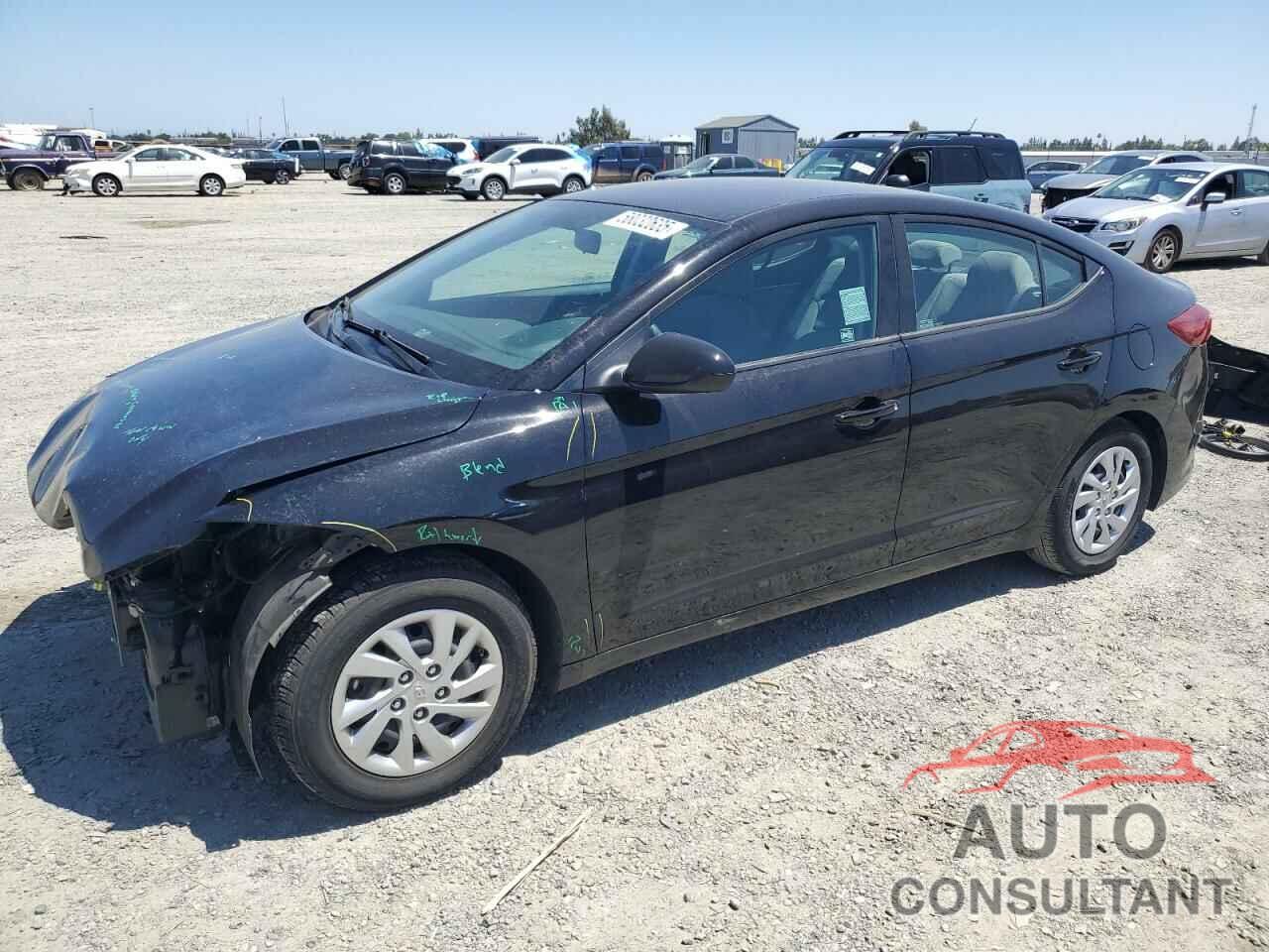 HYUNDAI ELANTRA 2017 - KMHD74LF9HU223934