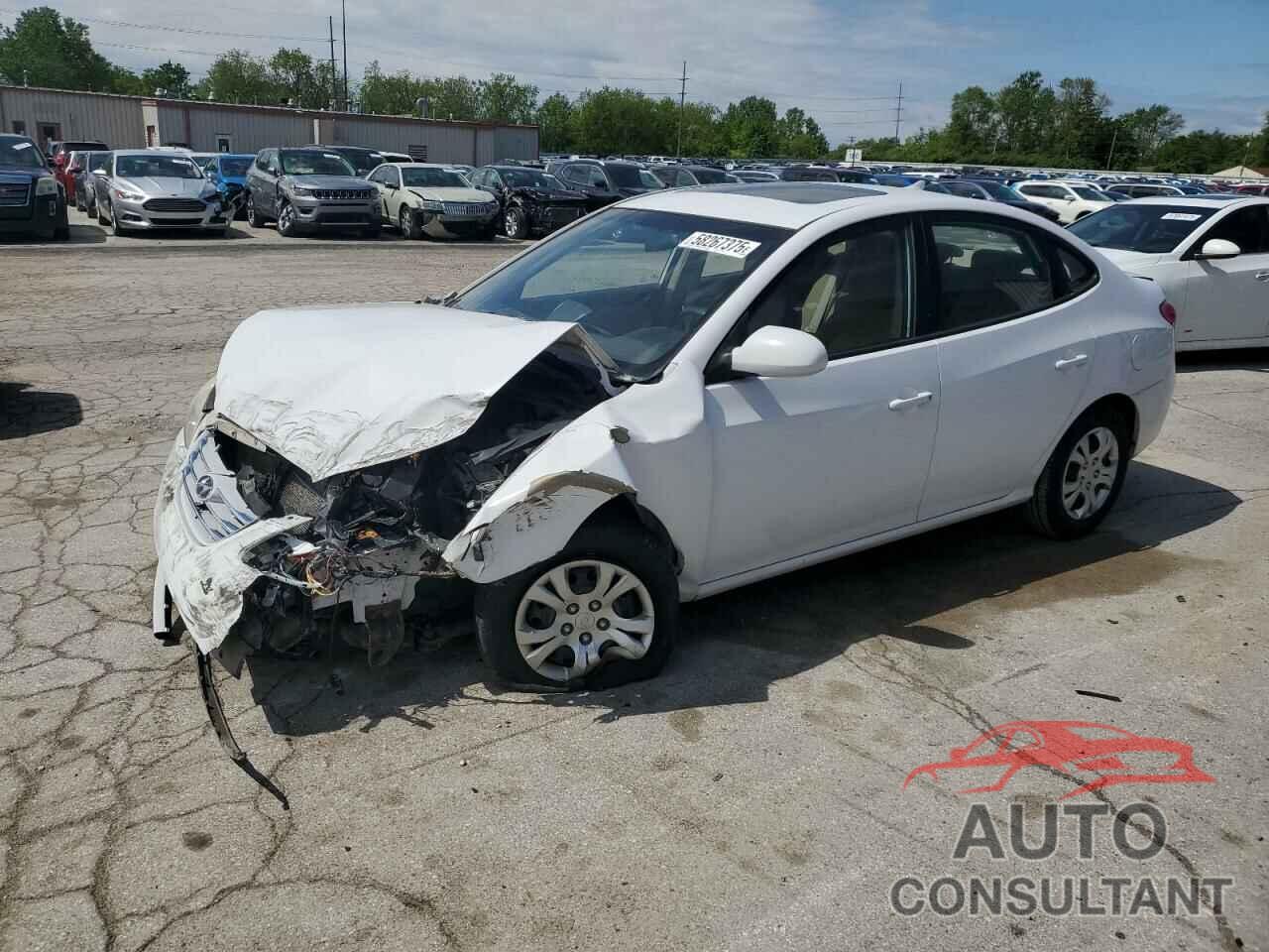 HYUNDAI ELANTRA 2010 - KMHDU4AD9AU035172