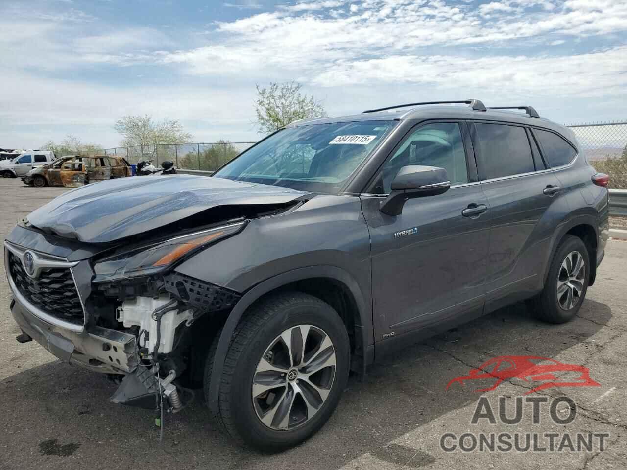 TOYOTA HIGHLANDER 2021 - 5TDHBRCH0MS524237