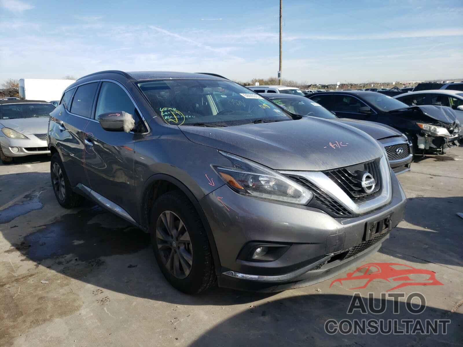 NISSAN MURANO 2018 - 5N1AZ2MGXJN143020