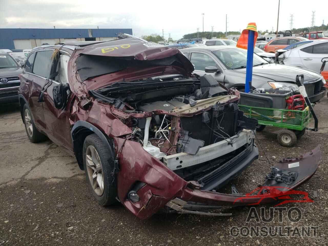 TOYOTA HIGHLANDER 2017 - 5TDDZRFH1HS366616