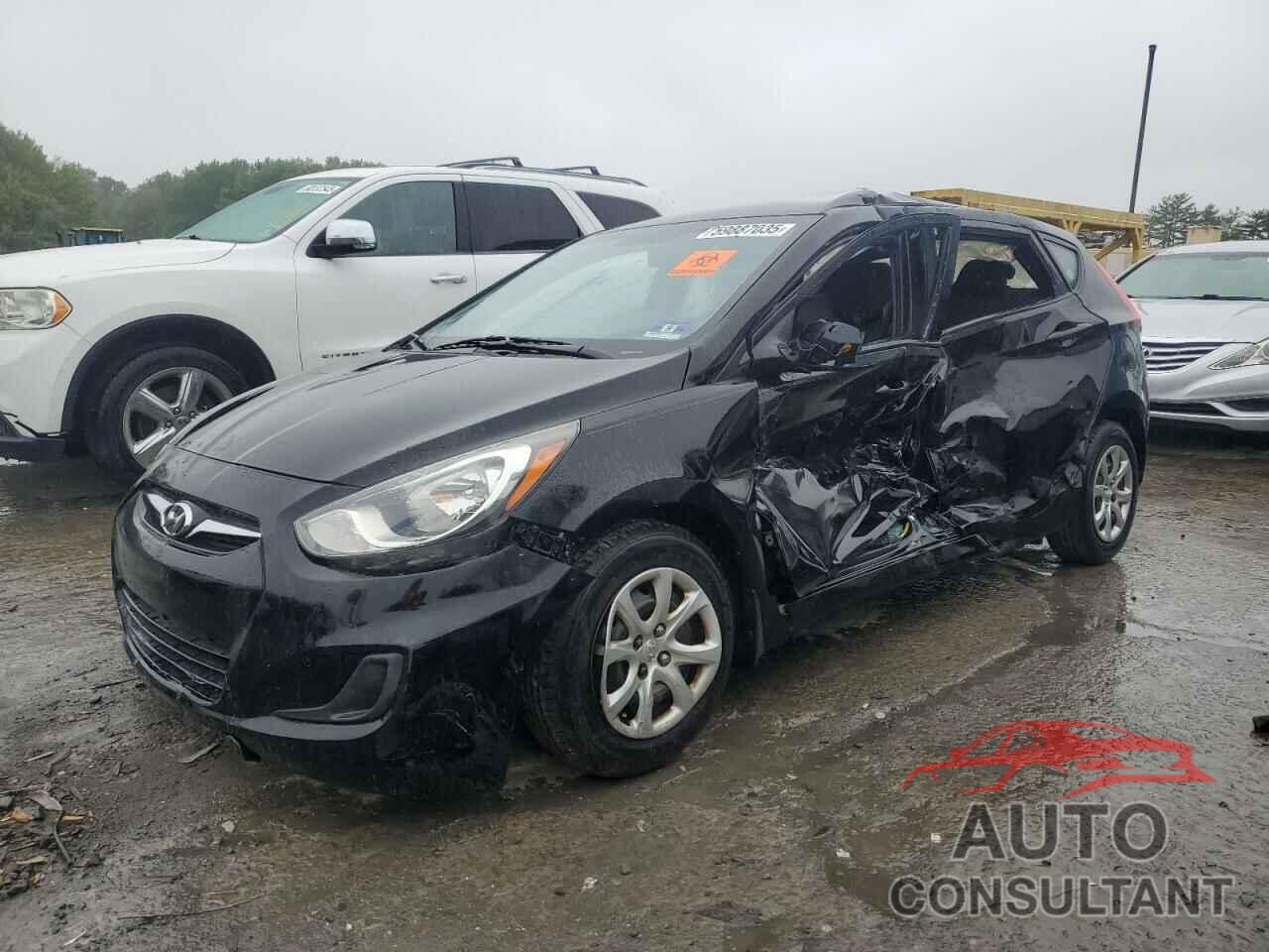 HYUNDAI ACCENT 2013 - KMHCT5AE1DU128737