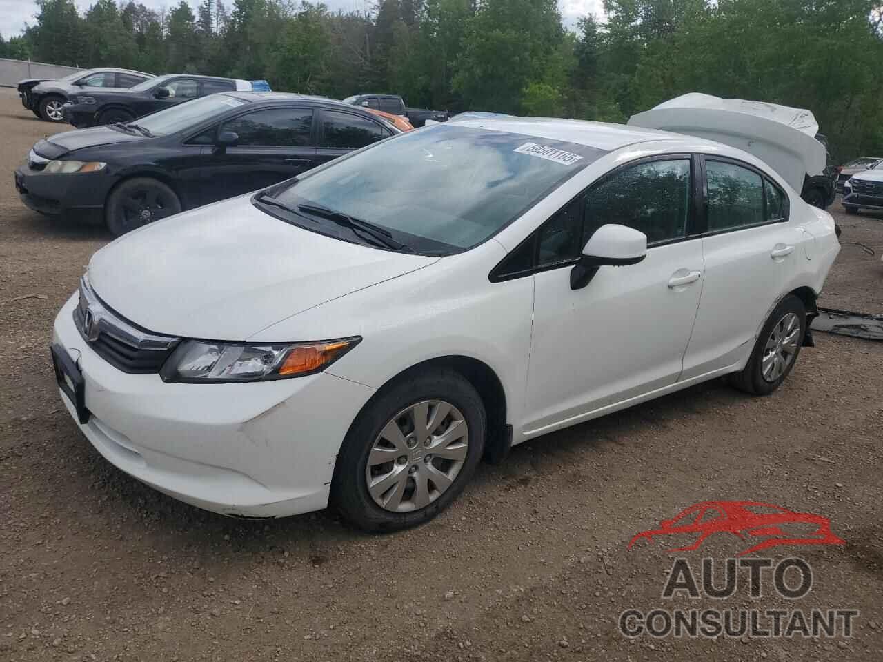 HONDA CIVIC 2012 - 2HGFB2F43CH118524
