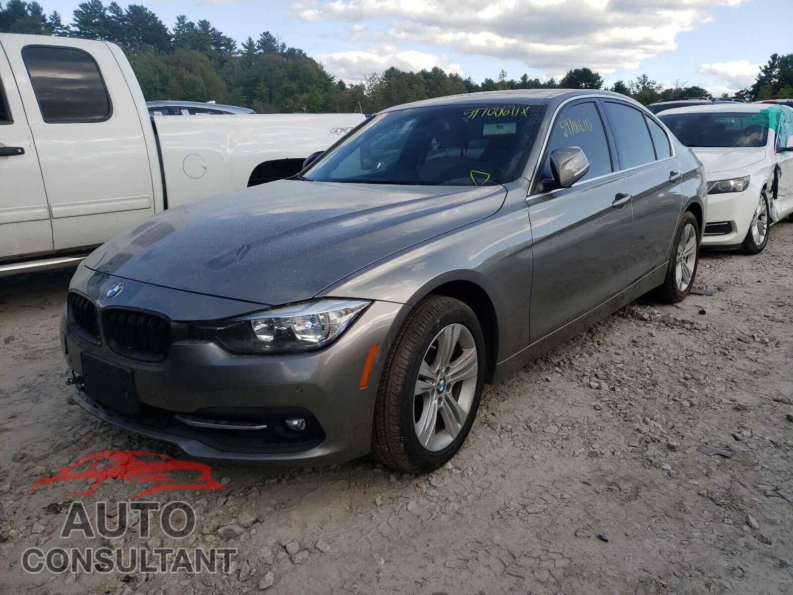 BMW 3 SERIES 2017 - WBA8D9C39HA005556