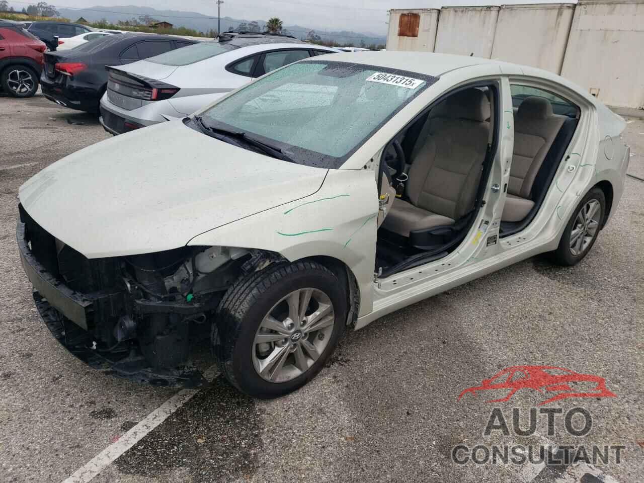 HYUNDAI ELANTRA 2017 - KMHD84LF8HU106973