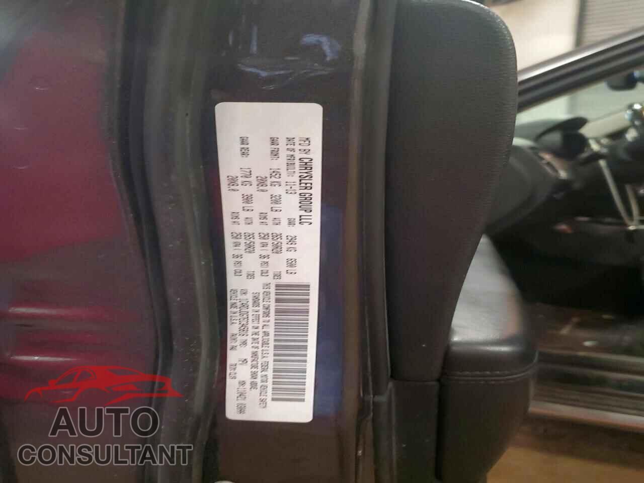 DODGE DURANGO 2014 - 1C4RDJDG7EC345816