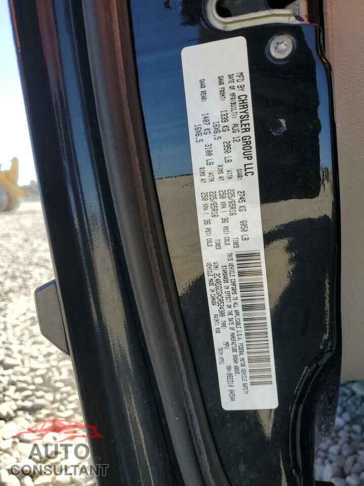 DODGE CARAVAN 2013 - 2C4RDGCGXDR524300