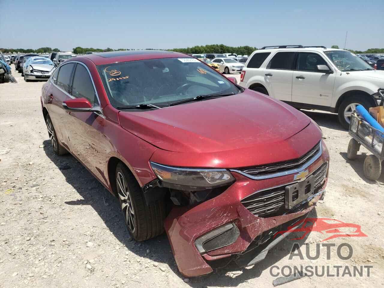 CHEVROLET MALIBU 2017 - 1G1ZE5ST8HF293855