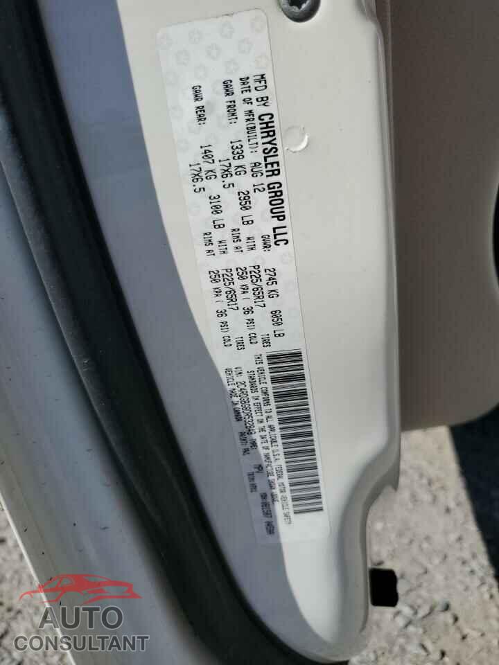 DODGE CARAVAN 2013 - 2C4RDGBG8DR532848