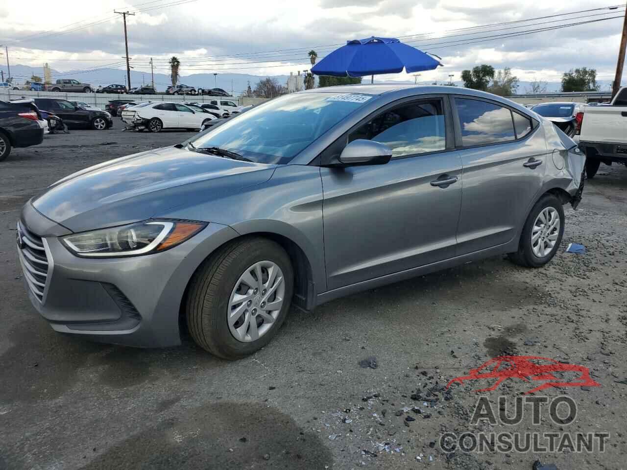 HYUNDAI ELANTRA 2017 - KMHD74LFXHU393509