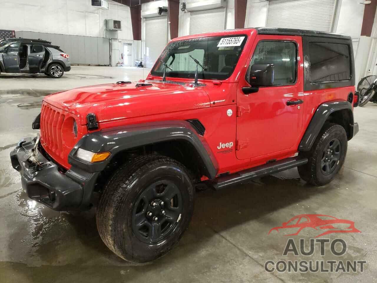 JEEP WRANGLER 2018 - 1C4GJXAN2JW291971